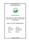 Khoá luận tốt nghiệp Đại học: Đánh giá thực trạng và giải pháp phát triển chương trình xây dựng nông thôn mới tại xã Thiết Ống huyện Bá Thước tỉnh Thanh Hóa