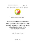 Luận văn Thạc sĩ Y học: Đánh giá tác dụng của phương pháp chườm lá Ngũ trảo kết hợp Xoa bóp bấm huyệt điều trị thoái hóa cột sống thắt lưng thể phong hàn thấp