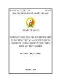 Luận văn Thạc sĩ Y học: Nghiên cứu độc tính cấp, bán trường diễn và tác dụng tân tạo mạch máu não của bài thuốc “Thông mạch Vintong” trên động vật thực nghiệm