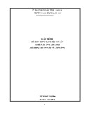 Giáo trình Thực hành rèn cơ bản (Nghề: Cắt gọt kim loại) - Trường CĐ Cộng đồng Lào Cai