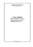 Giáo trình Thực hành Hàn cơ bản (Nghề: Cơ điện nông thôn) - Trường CĐ Cộng đồng Lào Cai