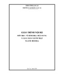 Giáo trình Vẽ hình họa chân dung và bán thân người thật - Trường Cao đẳng Lào Cai