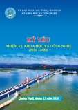 Kỷ yếu Nhiệm vụ khoa học và công nghệ (2016-2020)