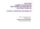 Bài giảng Nghiên cứu khoa học (Bậc sau đại học): Chương 4 - PGS. TS. Hà Quang Thụy