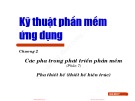 Bài giảng Kỹ thuật phần mềm ứng dụng: Chương 2 (Phần 7) - ĐH Bách khoa Hà Nội