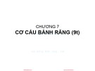 Bài giảng Nguyên lý máy: Chương 7 - TS. Nguyễn Chí Hưng