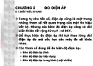 Bài giảng Cơ sở kĩ thuật đo lường điện tử: Chương 5 - TS. Phạm Hải Đăng