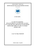 Luận văn Thạc sĩ Kinh tế: Các nhân tố ảnh hưởng đến quyết định mua sản phẩm nhựa gia dụng của người tiêu dùng trên địa bàn TP. Hồ Chí Minh trường hợp nghiên cứu công ty cổ phần Đại Đồng Tiến.