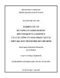 Luận văn Thạc sĩ Kinh tế: Nghiên cứu về kỳ vọng của khách hàng đối với dịch vụ logistics của các công ty giao nhận vận tải trên địa bàn thành phố Hồ Chí Minh
