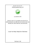 Luận văn Thạc sĩ Quản lý đất đai: Đánh giá công tác giải phóng mặt bằng dự án đường nối quốc lộ 1A đến nhà máy xi măng Long Sơn trên địa bàn thị xã Bỉm Sơn, tỉnh Thanh Hóa