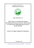 Luận văn Thạc sĩ Quản lý đất đai: Thực trạng và giải pháp đẩy nhanh tiến độ Đăng ký đất đai, cấp Giấy chứng nhận quyền sử dụng đất, lập hồ sơ địa chính trên địa bàn quận 8, thành phố Hồ Chí Minh