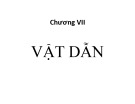 Bài giảng Vật lý đại cương 1 - Chương 7: Vật dẫn