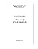 Giáo trình Máy điện (Nghề: Vận hành thuỷ điện) - Trường CĐ Cộng đồng Lào Cai