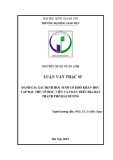 Luận văn Thạc sĩ: Đánh giá xác định học sinh có khó khăn học tập đặc thù về đọc, viết và toán trên địa bàn thành phố Hải Dương