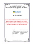 Đồ án tốt nghiệp: Khảo sát độ nhiễm khuẩn và khả năng kháng kháng sinh của Pseudomonas aeruginosa phân lập trong nước uống được kiểm nghiệm tại Viện Pasteur Thành Phố Hồ Chí Minh