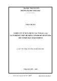 Luận văn Thạc sĩ Công nghệ sinh học: Nghiên cứu sử dụng hệ xúc tác tế bào E.coli tái tổ hợp dựa trên hệ thống CYP264B1 để chuyển hóa một số hợp chất sesquiterpene