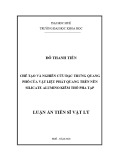 Luận án Tiến sĩ Vật lý: Chế tạo và nghiên cứu đặc trưng quang phổ của vật liệu phát quang trên nền silicate alumino kiềm thổ pha tạp