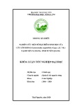 Khóa luận tốt nghiệp Đại học: Nghiên cứu một số đặc điểm sinh học của cây Lôi Khoai (Gymnocladus angustifolia (Gagn.) J.E. Vid.) tại huyện Na Hang, tỉnh Tuyên Quang