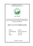Khoá luận tốt nghiệp Đại học: Ứng dụng GIS xây dựng bản đồ phân bố loài Thông pà cò (Pinus kwangtungensis Chun ec Tsiang) tại vườn Quốc gia Xuân Sơn - tỉnh Phú Thọ