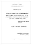 Luận văn Thạc sĩ Kinh tế: Nâng cao sự hài lòng của khách hàng đối với dịch vụ ngân hàng điện tử tại Ngân hàng TMCP Đầu tư và Phát triển Việt Nam – Chi nhánh Sài Gòn