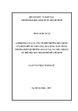 Luận văn Thạc sĩ Kinh tế: Ảnh hưởng của các yếu tố môi trường bên trong siêu thị đến sự thúc giục mua hàng ngẫu hứng - Trường hợp thị trường bán lẻ tại các siêu thị trên địa bàn thành phố Hồ Chí Minh