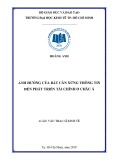 Luận văn Thạc sĩ Kinh tế: Ảnh hưởng của bất cân xứng thông tin đến phát triển tài chính ở Châu Á