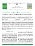 China and russia energy strategy development: Arctic LNG
