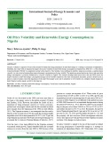 Oil price volatility and renewable energy consumption in Nigeria