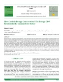 How costly is energy conservation? The energy-GDP relationship re-examined for Turkey