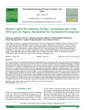 Human capital development, energy consumption and crude oil exports in Nigeria: Implications for sustainable development