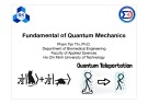 Lecture Physics A2: Fundamental of Quantum Mechanics - PhD. Pham Tan Thi