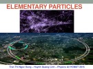Lecture Physics A2: Elementary particles