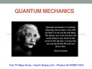 Lecture Physics A2: Quantum mechanics