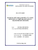 Đồ án tốt nghiệp: Đánh giá mức độ xanh hóa của cộng đồng dân cư trên địa bàn Quận 3, Thành phố Hồ Chí Minh