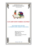 Sáng kiến kinh nghiệm Mầm non: Một số biện pháp giúp trẻ 3-4 tuổi hứng thú làm quen với số lượng