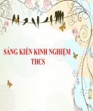 Sáng kiến kinh nghiệm THCS: Nâng cao hiệu quả một số tiết dạy thơ Đường trong chương trình Ngữ văn 7