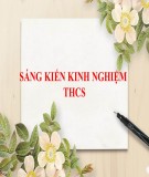 Sáng kiến kinh nghiệm THCS: Một số trò chơi gây hứng thú học tập cho học sinh THCS