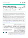 MethylStar: A fast and robust pre-processing pipeline for bulk or single-cell whole-genome bisulfite sequencing data