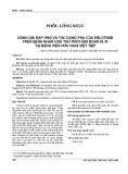 Đánh giá đáp ứng và tác dụng phụ của erlotinib trên bệnh nhân ung thư phổi giai đoạn III, IV tại Bệnh viện Hữu Nghị Việt Tiệp