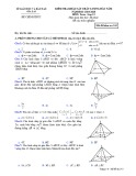 Đề thi khảo sát chất lượng môn Toán lớp 12 năm học 2019-2020  có đáp án – Sở GD&ĐT Gia Lai