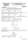 Đề thi khảo sát chất lượng môn Toán lớp 12 năm học 2019-2020  – Sở GD&ĐT Cần Thơ