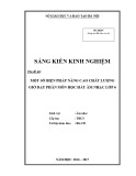 Sáng kiến kinh nghiệm THCS: Một số biện pháp nhằm nâng cao chất lượng giảng dạy phân môn hát ở khối lớp 6 trung học cơ sở