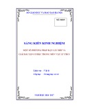 Sáng kiến kinh nghiệm THCS: Một số phương pháp đặt câu hỏi và giải bài tập cơ học trong môn Vật lý THCS