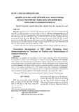 Nghiên cứu bào chế viên nén TX01 chứa Ferric hexacyanoferrat dùng điều trị nhiễm độc Thallium và Cesium phóng xạ