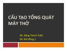 Bài giảng Cấu tạo tổng quát máy thở