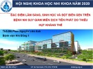 Bài giảng Đặc điểm lâm sàng, sinh học và đột biến gen trên bệnh nhi suy giảm miễn dịch tiên phát do thiếu hụt kháng thể