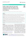 PacBio single-molecule long-read sequencing shed new light on the complexity of the Carex breviculmis transcriptome