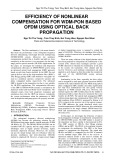 Efficiency of nonlinear compensation for WDM pon based ofdm using optical back propagation