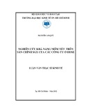 Luận văn Thạc sĩ Kinh tế: Nghiên cứu khả năng niêm yết trên Sàn chính SGX của các Công ty niêm yết ở Hose