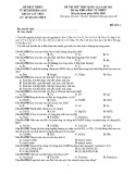 Đề thi thử tốt nghiệp THPT năm 2021 môn Hóa học có đáp án - Đề số 14